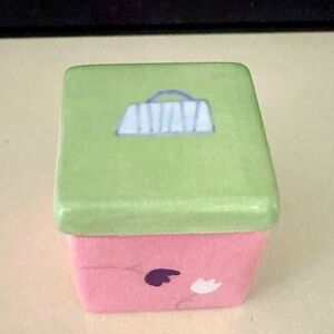 MarcelSchurman Rosanna Vecchio Jewelry Trinket Box Friends Porcelain Ceramic